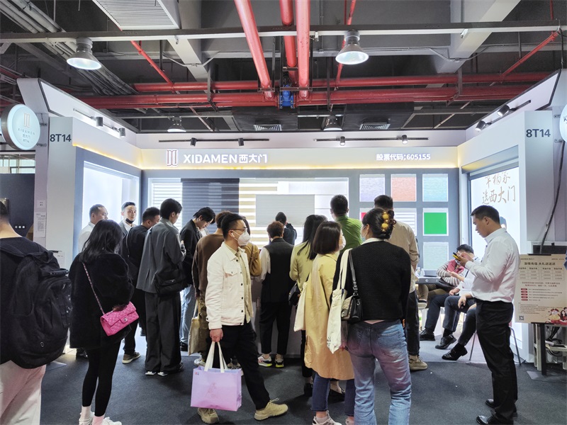 展會聚焦 | 西大門遮陽成品攜年度新品精彩亮相廣州設(shè)計周